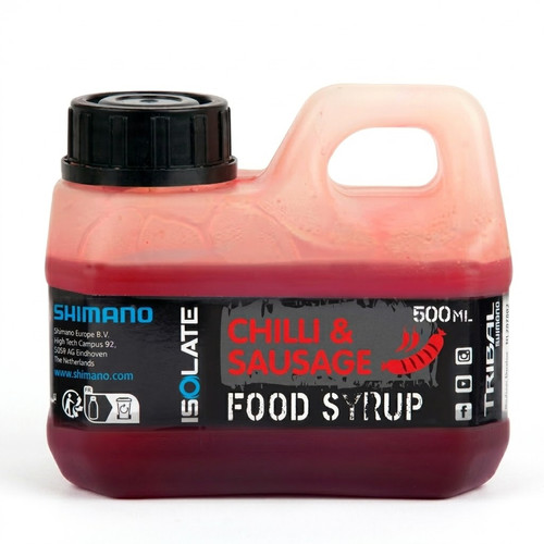 Shimano Isolate Food Syrup Attractant Chilli Sausage 500ml