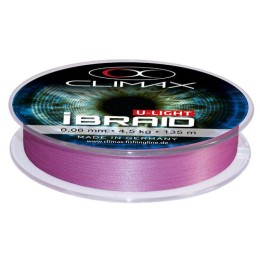 CLIMAX iBRAID U-LIGHT FLUO PURPLE 135m 0.08mm 6.0kg