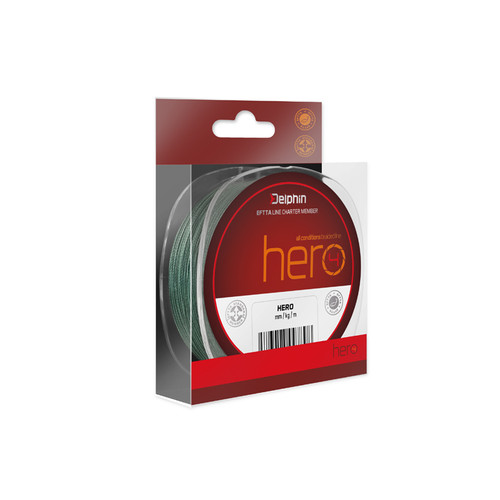 Delphin HERO zöld - 0,16mm 10,0kg 300m