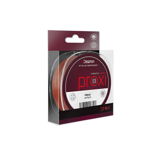 Delphin PROXI 8 barna - 0,10mm 5,5kg 130m