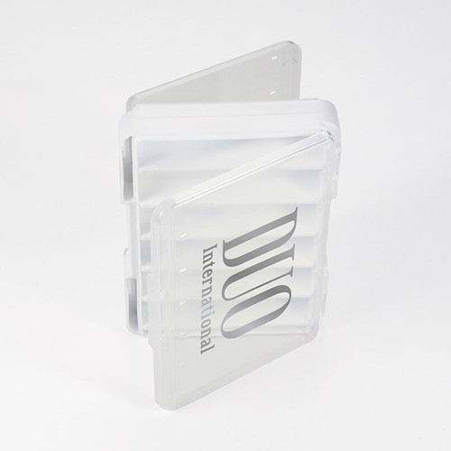 DOBOZ DUO REVERSE LURE CASE D86 14x10.4x3.2cm White/Silver Logo - Image 2