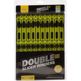 PRESTON Double Slider Winders szerelékes létra 13cm Yellow