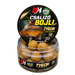 DUNAI HORGÁSZOK DH CSALIZÓ BOJLI - KRÉMES TIGRISMOGYORÓ 20mm