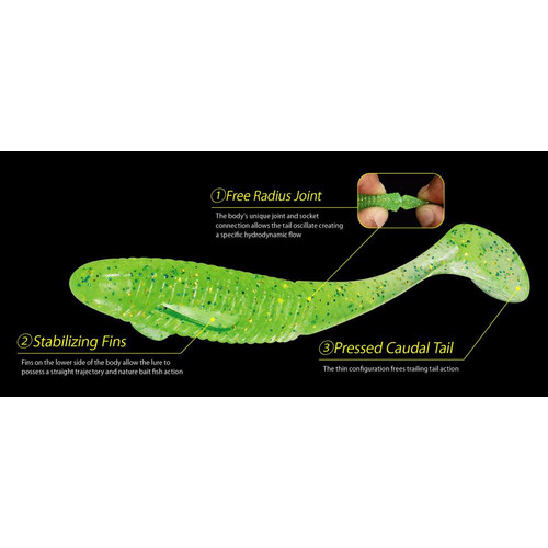 DUO REALIS BOOSTAR WAKE 3.5" 8.8cm F008 Bluegill - Image 2