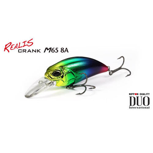 DUO REALIS CRANK M65 8A 6.5cm 14gr CPAZ349 Blue Back Flake - Image 3