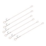 Kötött horog Delphin Proxi Loop / 6db - 8cm / 0,10mm / B-LESS #6 - Image 6