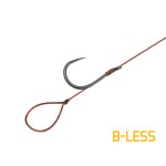 Kötött horog Delphin Proxi Loop / 6db - 8cm / 0,10mm / B-LESS #6 - Image 15