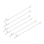 Kötött horog Delphin Proxi Quickstop / 6db - 12cm / 0,10mm / BARB #6 - Image 4