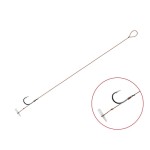 Kötött horog Delphin Proxi Quickstop / 6db - 12cm / 0,10mm / BARB #6