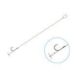Kötött horog Delphin Proxi Quickstop / 6db - 8cm / 0,10mm / B-LESS #8
