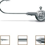 Jaxon jig heads precision jh silver 5/0 20,0g