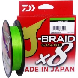 DAIWA J-Braid Grand X8E 0.20mm-16kg135m CHARTREUSE