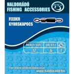 Haldorádó Feeder gyorskapocs L 6db/csg