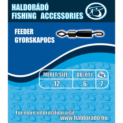 Haldorádó Feeder gyorskapocs L 6db/csg
