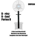 HOME CMF65 párásító ventilátor, 260 W, 64 cm-es lapátátmérő, 3 fokozat, 41 literes víztartály, oszcillálás - Image 5