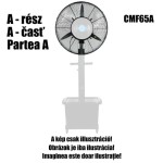 HOME CMF65 párásító ventilátor, 260 W, 64 cm-es lapátátmérő, 3 fokozat, 41 literes víztartály, oszcillálás - Image 4