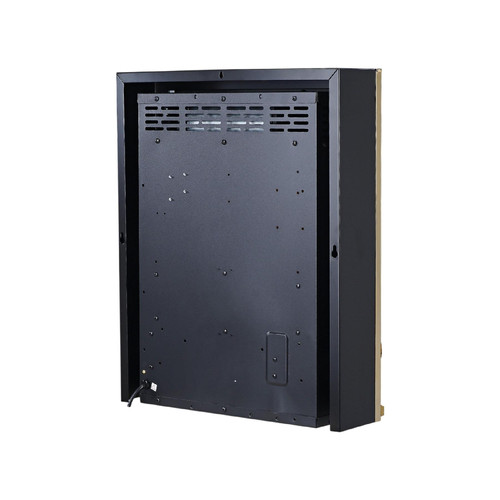 HOME FKK25G szabadon álló elektromos látványkandalló, max. 2000 W, LED lángeffekt, 2 fokozat, mechanikus vezérlés, arany díszítés - Image 5
