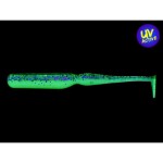 Keitech Swing Bait 71mm (2,8") purple chartreuse gumihal, 8db/csg - Image 2