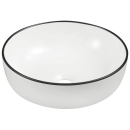 KR-98 WH/BL kerámia design mosdó
