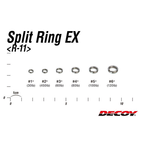 KULCSKARIKA SPLIT RING DECOY R-11 EX SILVER 6+ 120lbs - Image 2