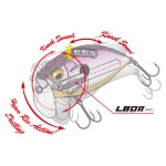 MEGABASS ORC BURNING SHAD 58mm 10.5gr GG GILL - Image 2