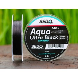 SEDO Aqua Ultra Black 300 Méter Monofil  Horgász zsinór  - 0.35mm 10.31kg