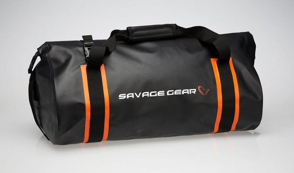 Savage gear wp rollup boat and bank bag 40l 55x23xø16 vízálló táska