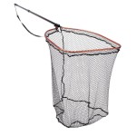 Savage gear full frame telescopic landing net 85x70x85cm 120-200cm 20mm 2 részes pergető merítő