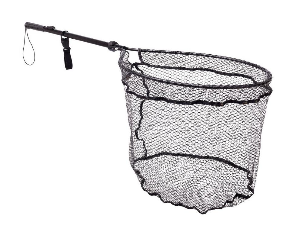 Savage gear foldable net with lock m 52x45x43cm 64cm 10mm pergető merítő