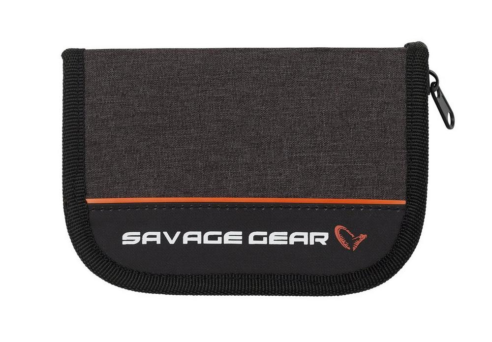 Savage gear zipper wallet holds and foam 17x11cm csalitárca