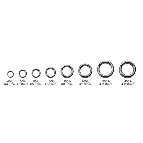 VARIVAS AVANI OCEAN WORKS POWER SPLIT RING KULCSKARIKA 4.0mm 40lb 18kg - Image 2