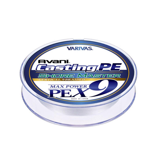 VARIVAS CASTING MAX POWER PE X9 200m #1.2 25lb High Visibility White - Image 5