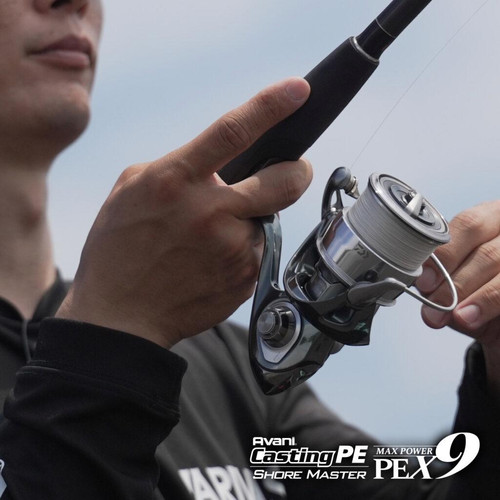 VARIVAS CASTING MAX POWER PE X9 200m #1.2 25lb High Visibility White - Image 2