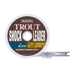 VARIVAS TROUT SHOCKLEADER FLUOROCARBON 30m 0.148mm 3lb