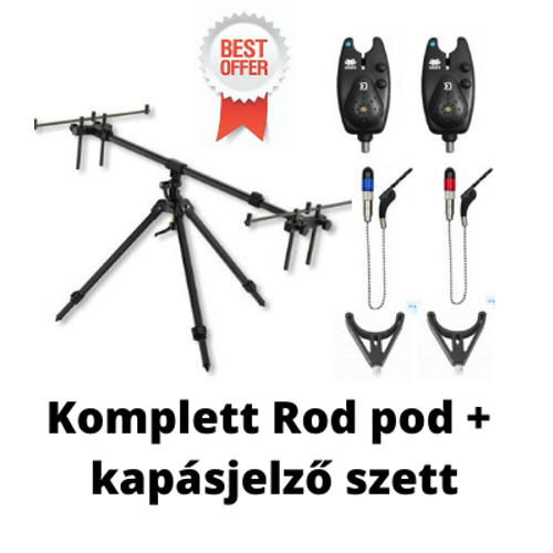 Komplett Rod Pod+ Kapásjelző szett