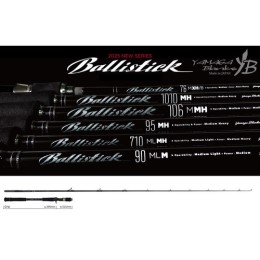 YAMAGA BALLISTICK 76M-XH/B BAITCAST 2.296 20-180gr Fuji Sic K Titanium