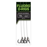 FOX Carp Ready Rigs Fluoro D RIG -6 (3x) Előkötött Fluoro Előke - Image 2