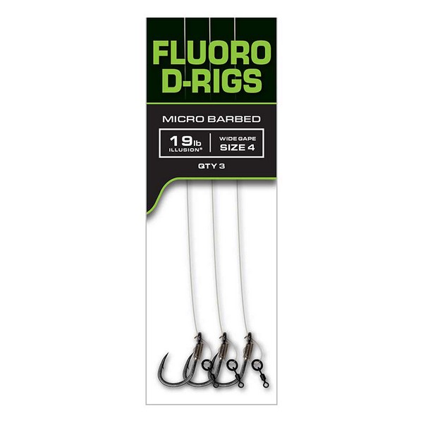 FOX Carp Ready Rigs Fluoro D RIG -6 (3x) Előkötött Fluoro Előke - Image 2