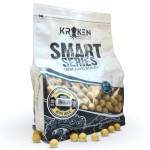 KRAKEN Smart Series Tigernut Energy Active Boilie 2,5kg 20mm - Hibrid Textúra