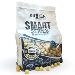 KRAKEN Smart Series Tigernut Energy Active Boilie 2,5kg 20mm - Hibrid Textúra