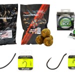 Carp Expert Profi Bojli Csomag Curve Shank és Chodda Horgokkal és Minőségi Fluoroval