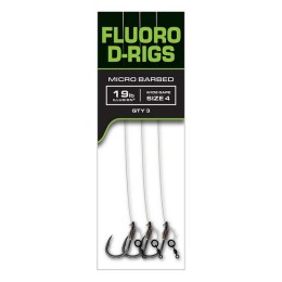 FOX Carp Ready Rigs Fluoro D RIG -6 (3x) Előkötött Fluoro Előke