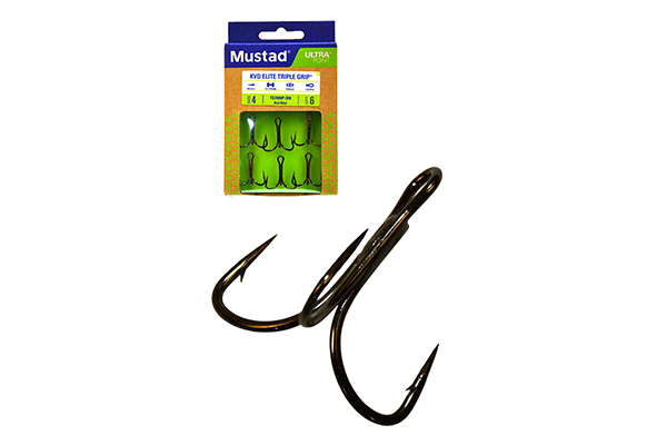 Mustad UP KVD Triple Grip BN Hármashorog