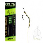 Stég PVA Előke Horogtüskével 12cm 2db/csomag