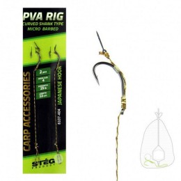 Stég PVA Előke Horogtüskével 12cm 2db/csomag