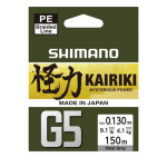 Shimano Line Kairiki G5 150m 0.15mm 5.5kg Steel Gray