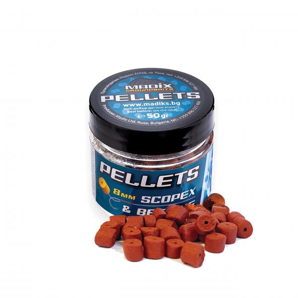 Madix horog pellet 8mm 50gr scopex-and-n butyric