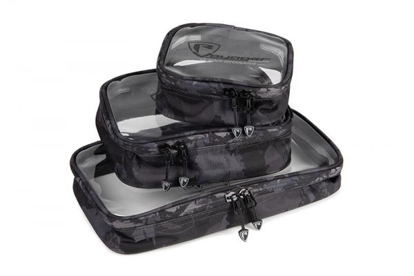 Fox rage voyager camo clear storage large 31x17x6cm tárolótáska