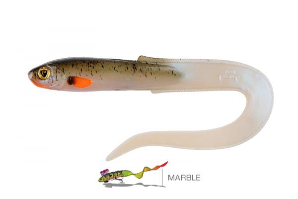 Fox rage slick eel 35cm/13.8" - uv silver halo - Image 4