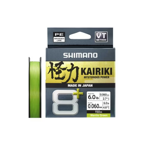 Shimano Line Kairiki 8+ 150m 0.10mm 6.5kg M. Green